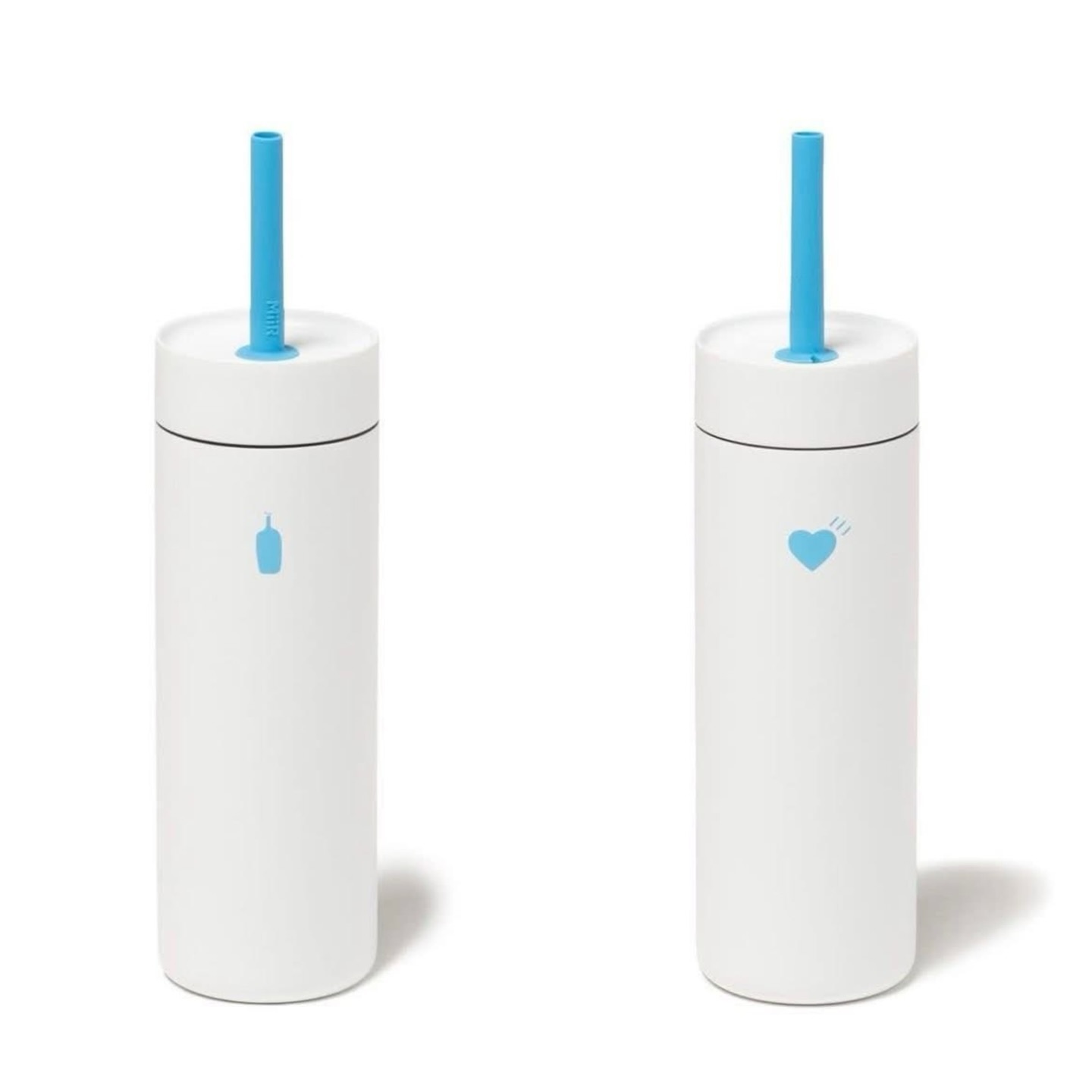 預購┃HUMAN MADE x BLUE BOTTLE 藍瓶 聯名款 兩用 手提 吸管雙杯蓋 保溫瓶