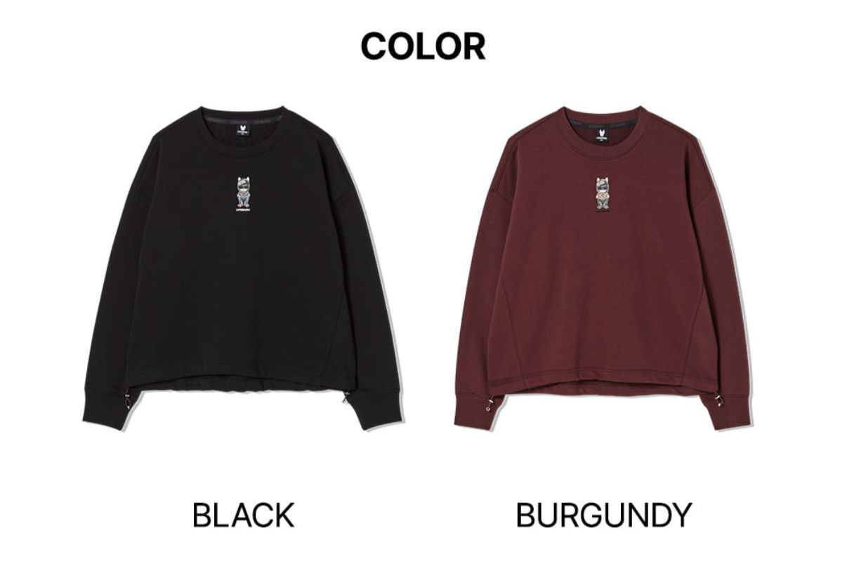 SC038 Lifework 法斗logo 長袖上衣 free size 24x22.5