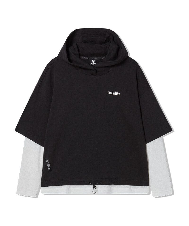 SC039 Lifework 連帽長袖上衣 free size 24,23.5-25 253HD7124