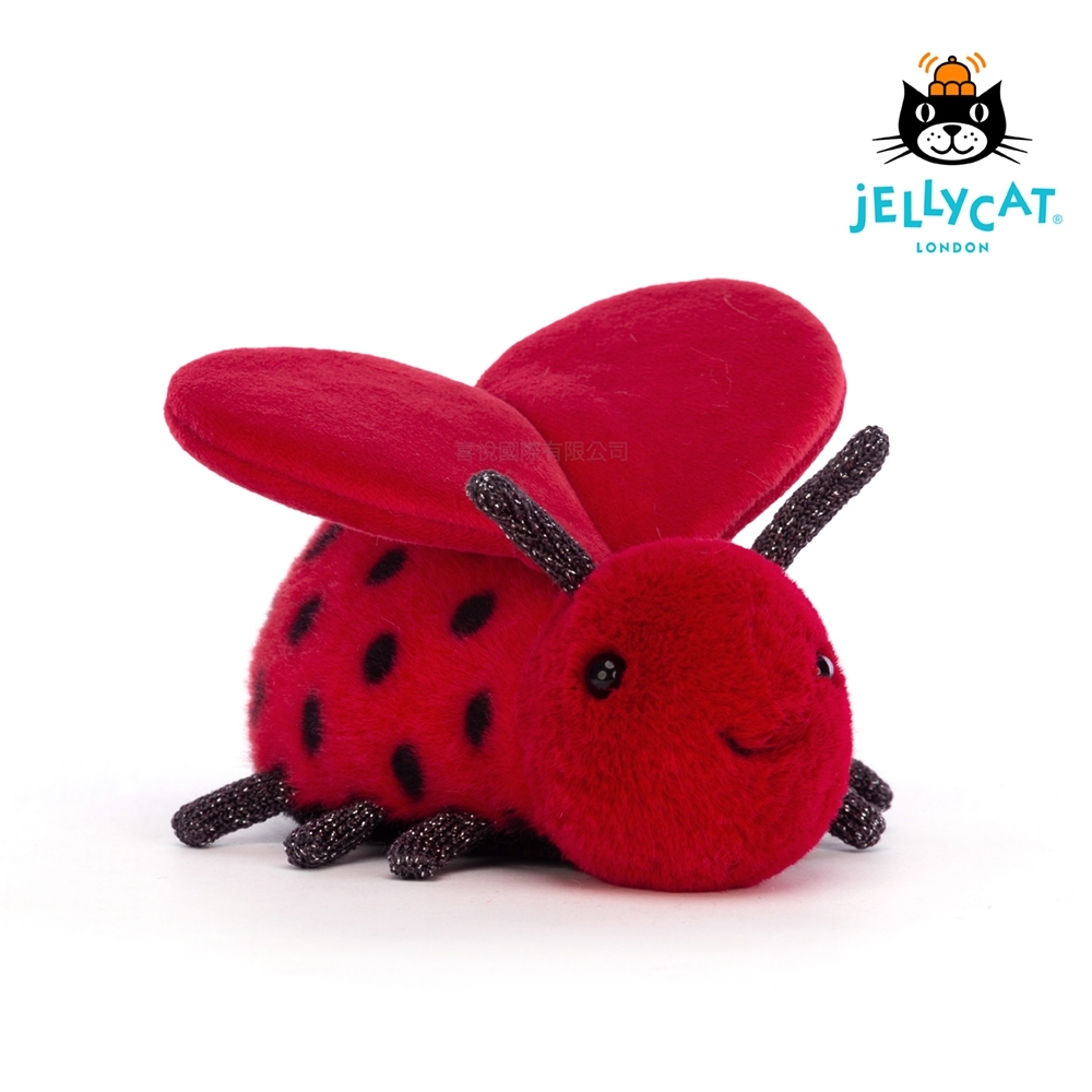 【樂森藥局】英國 Jellycat 愛心瓢蟲