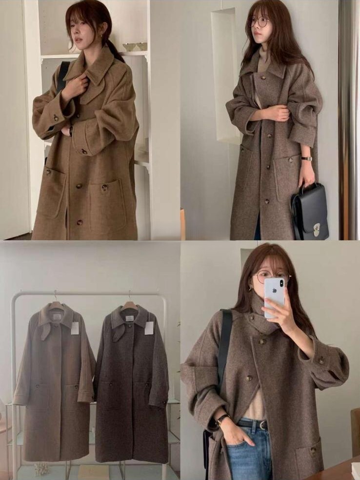 TZ08  氣質長縷  100 ％羊毛 胸 50長 43  $1699 (一口價)