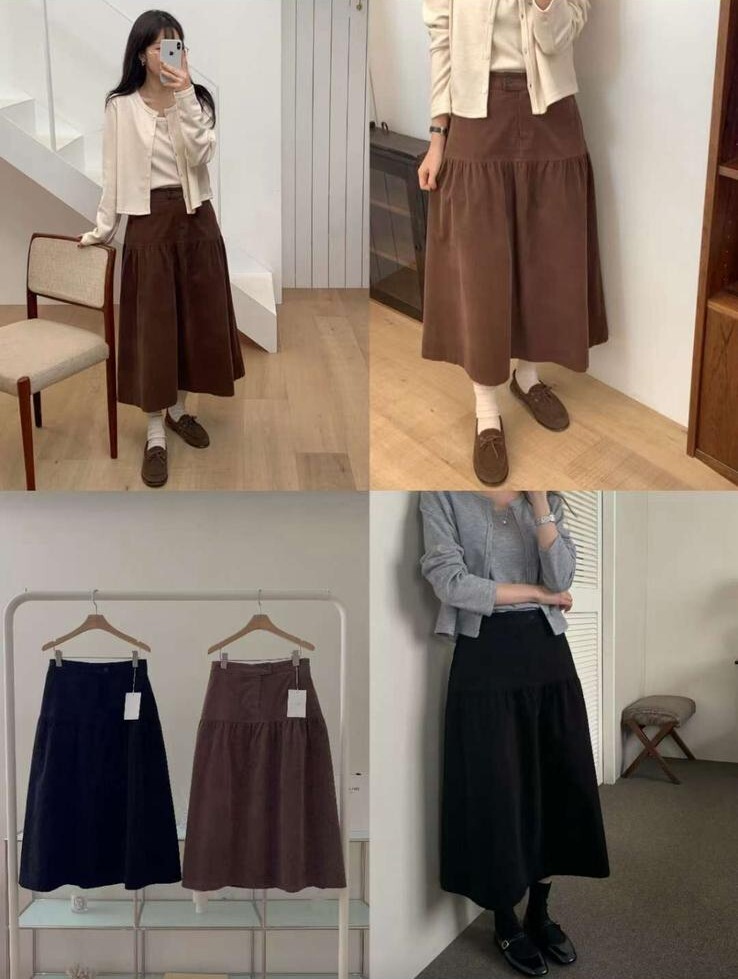 TZ10  燈花絨裙  腰 26-32  HIP45 長 31   $509 (一口價)