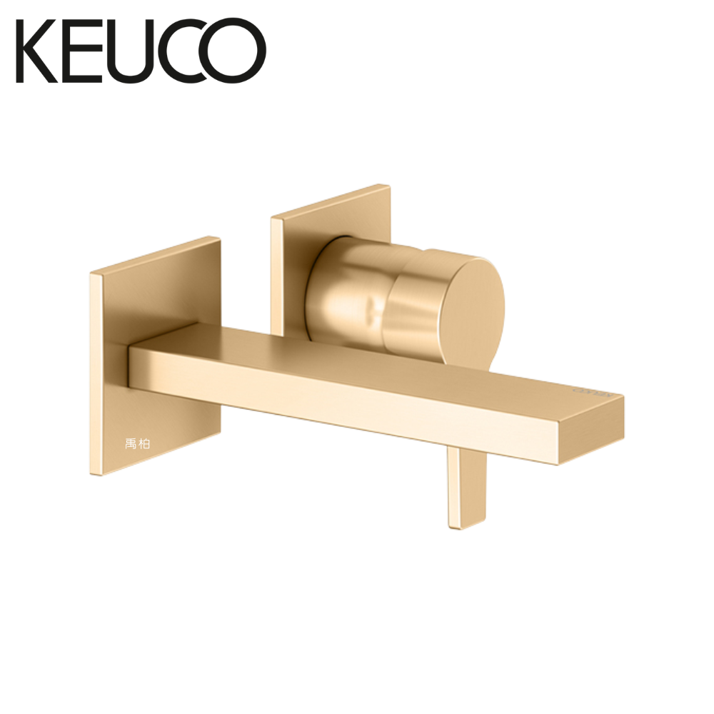 KEUCO｜Edition 11 埋壁面盆龍頭 刷金色 KU51116030201+KU59916000070