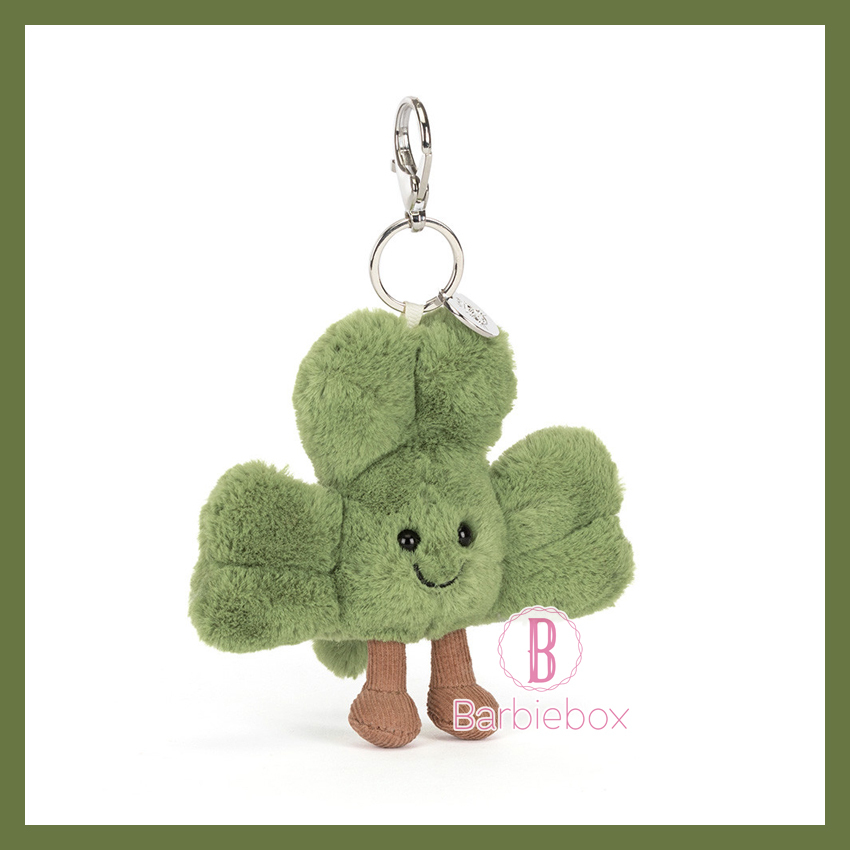 Amuseables Siofra Shamrock Bag Charm 幸運三葉草鎖匙扣A4SHMBC