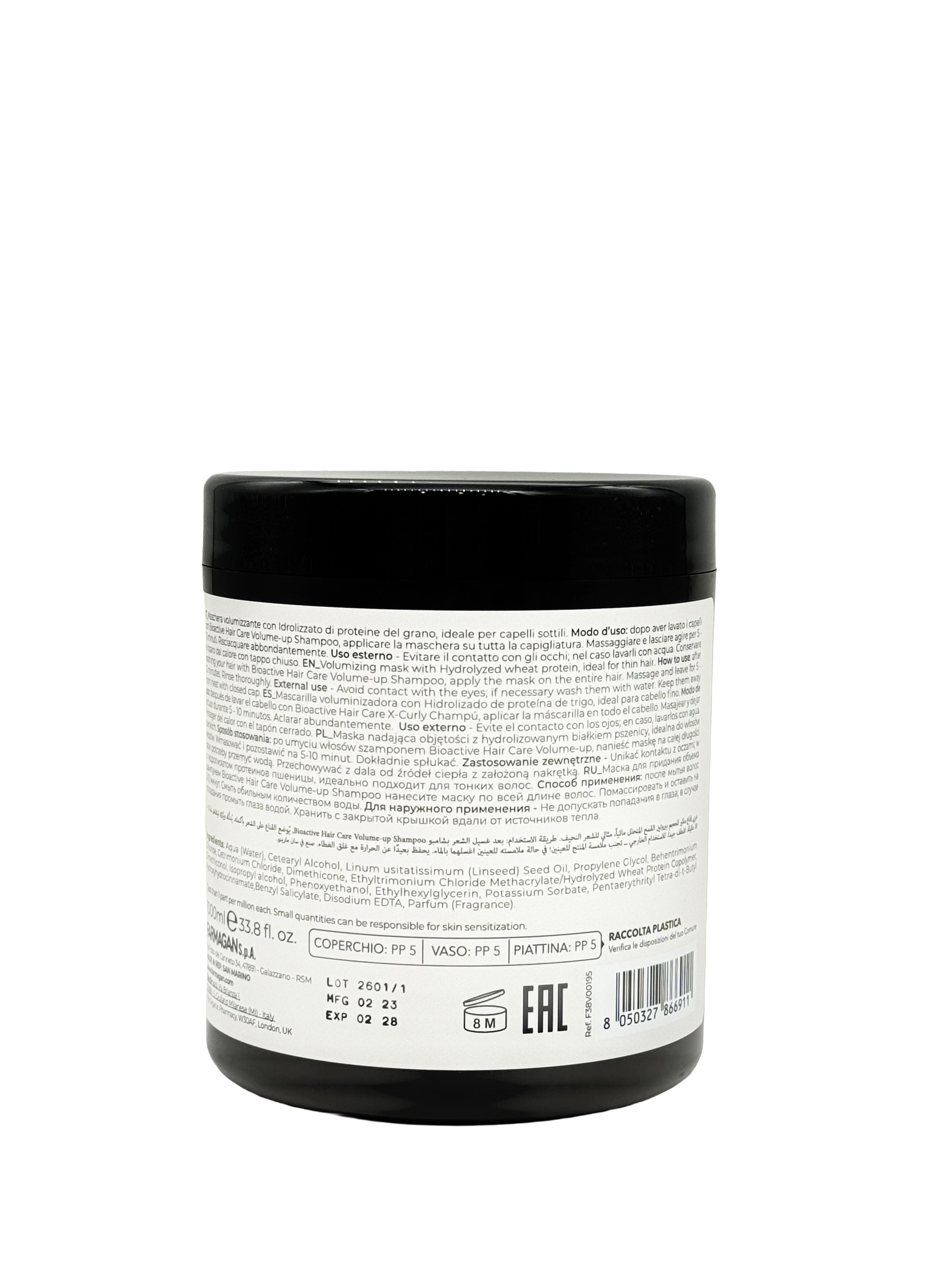 Farmagan - BIOACTIVE HC-VOLUME-UP-Mask