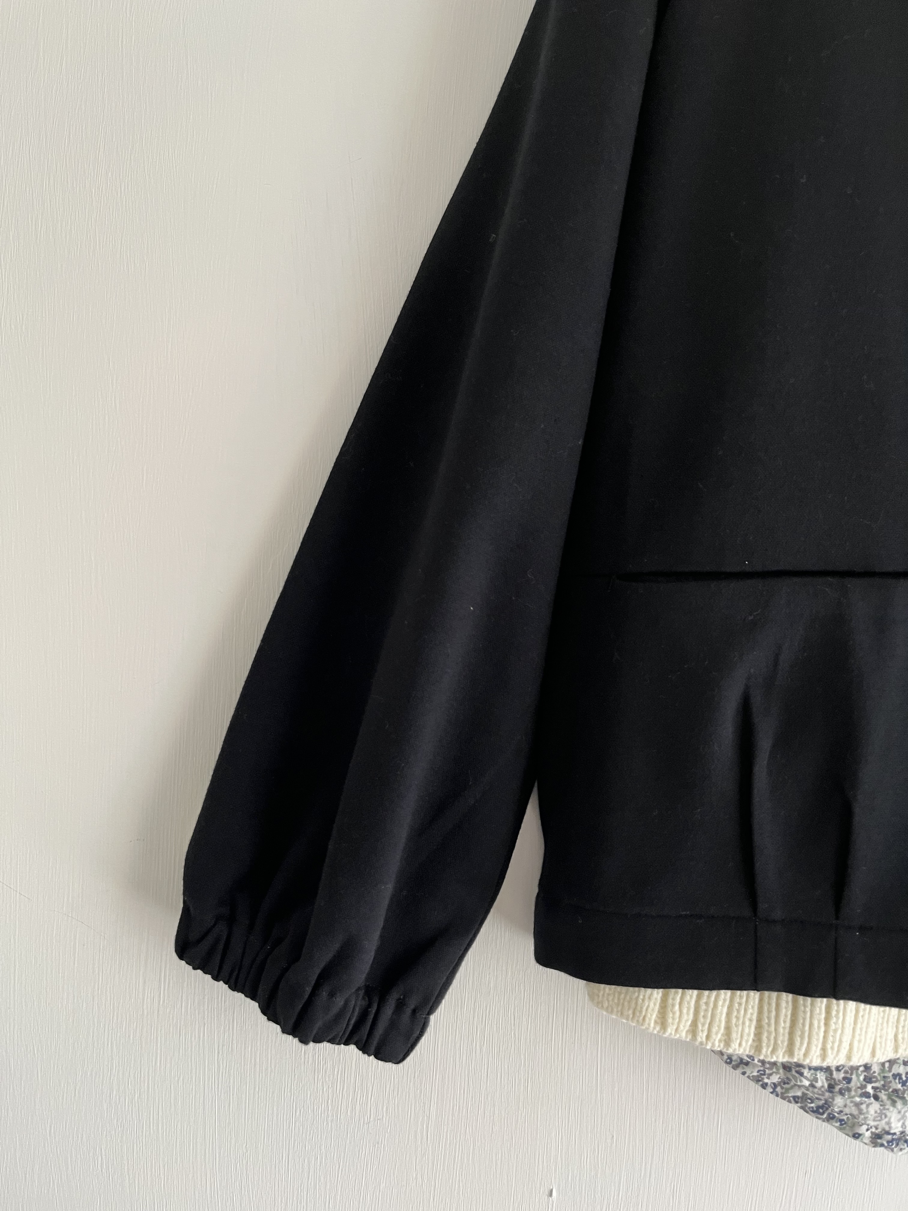 le ciel de demain黑色V領外套