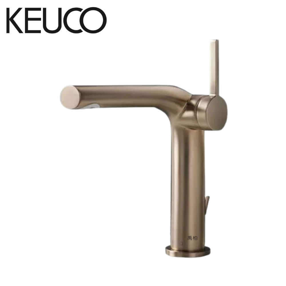 KEUCO｜ Edition 400 單槍面盆龍頭 (刷金色) 51502030000