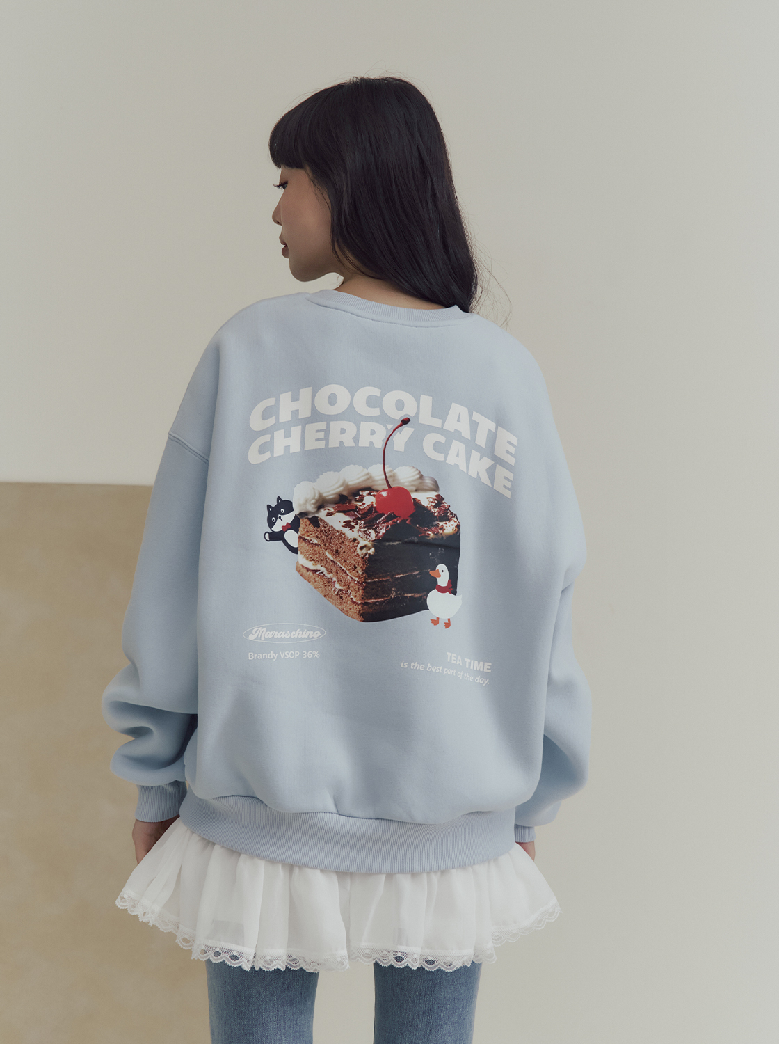 奈奈子休閒印花Tee