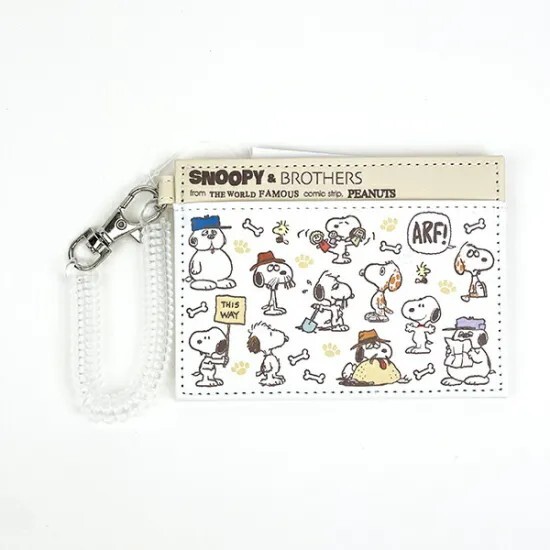 Snoopy Single Pass Case, Brothers Flyer, Beige