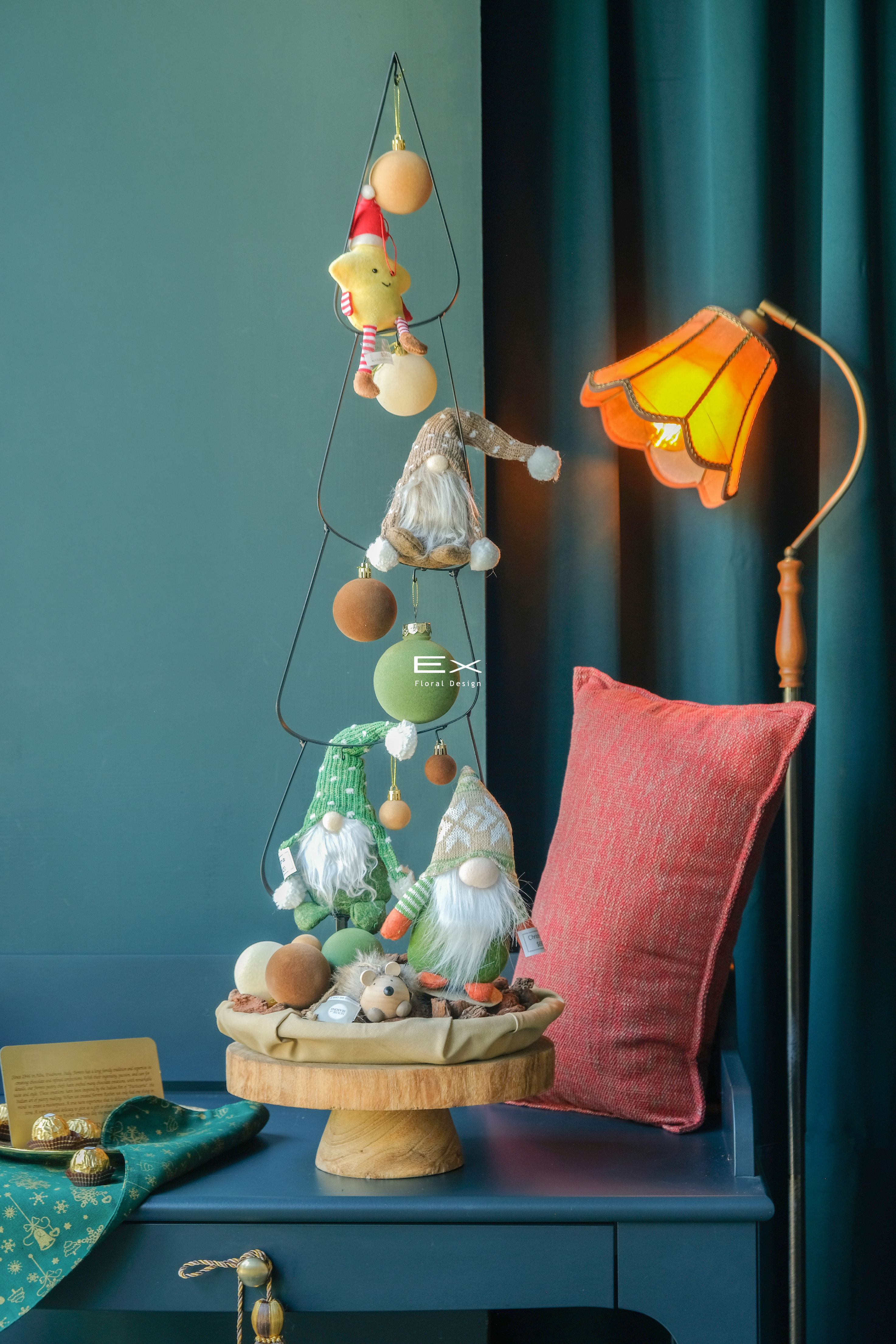 精靈的聖誕聚會 Christmas Floral Gift