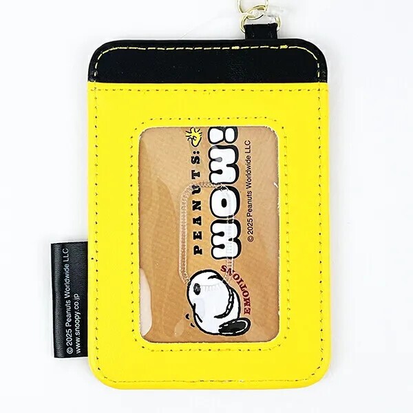 Snoopy Face Reel Pass Case