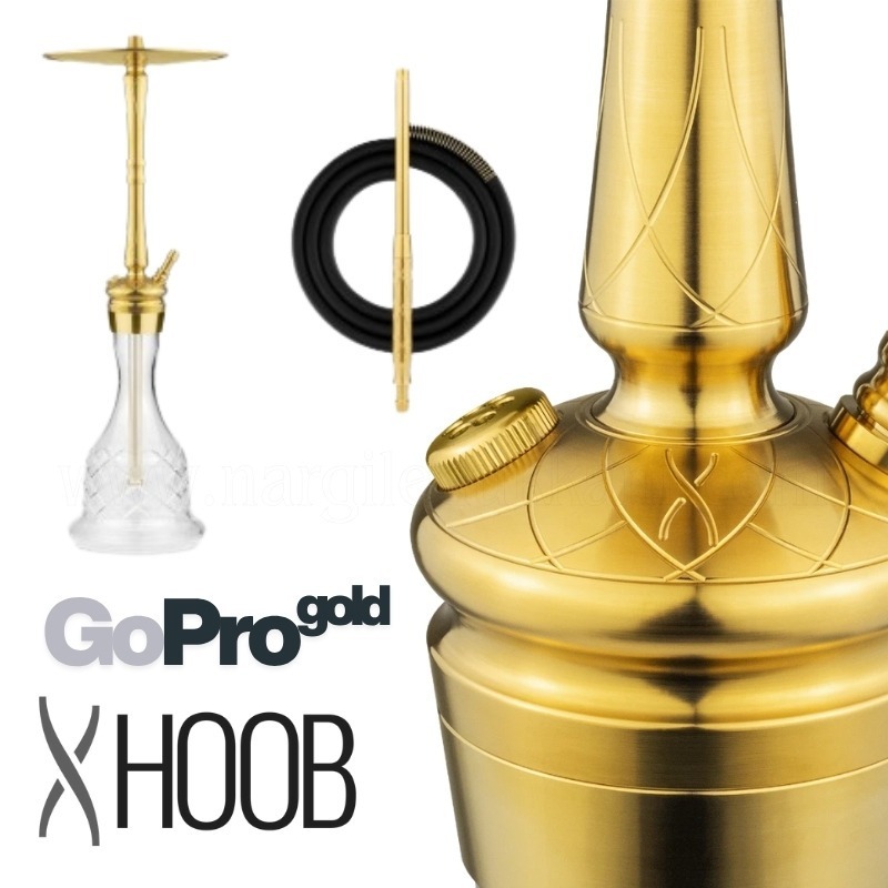 Hoob Go Pro - Gold - Bell Pro - Cut Glass V2