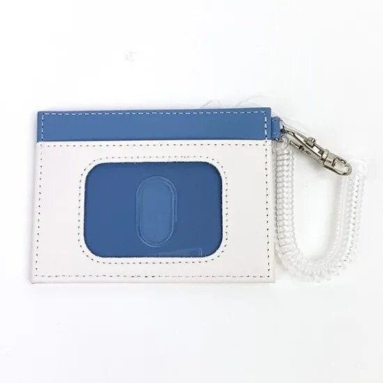 Snoopy Friends Single Pass Case (White, Blue)