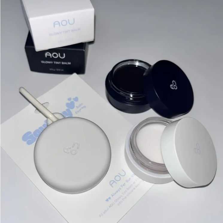 【樂森藥局】韓國AOU純白唇彩萬用鑰匙圈