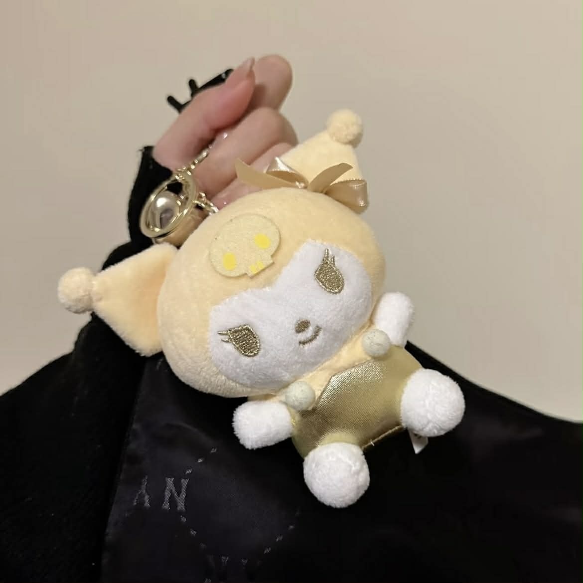 <韓國限定><正版授權>三麗鷗 SANRIO 金色 白色 毛絨 吊飾 掛件 共5款