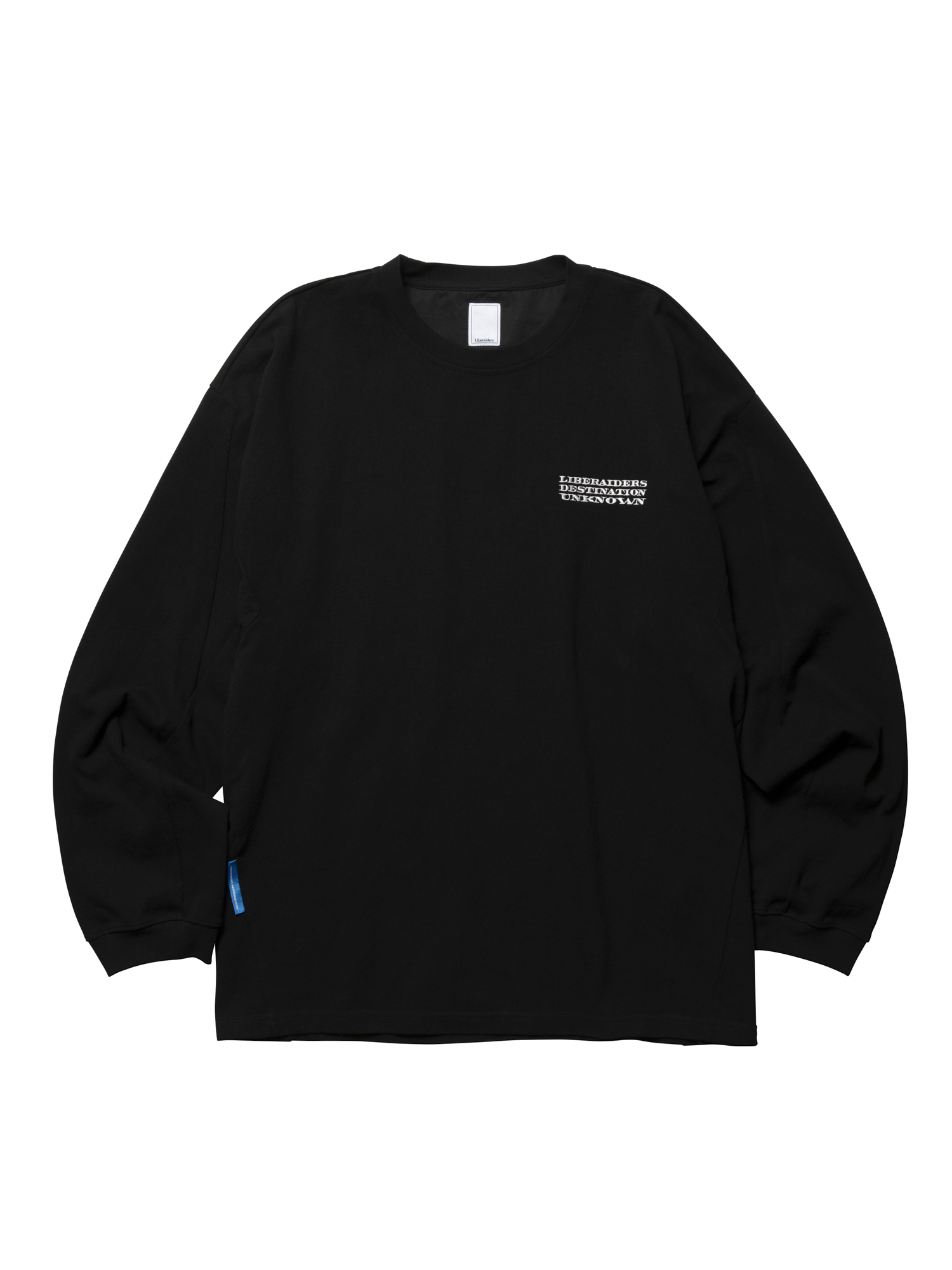 LIBERAIDERS 3D CUT L/S TEE 775032503 BLK
