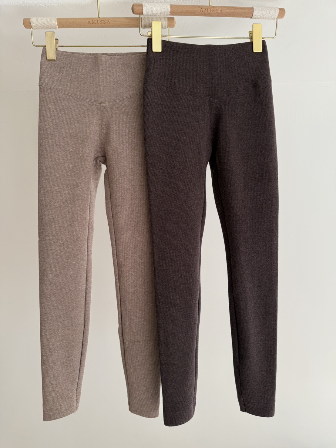 #AD57基本款磨毛內搭褲(杏/灰/咖/墨/黑)