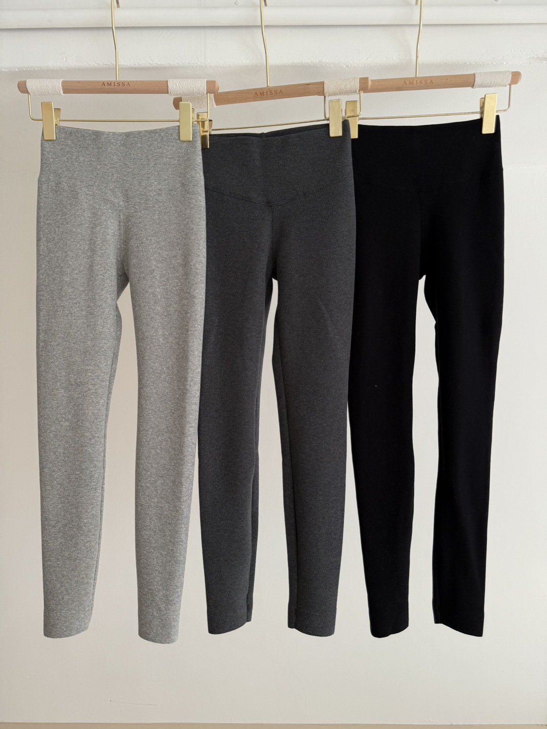 #AD57基本款磨毛內搭褲(杏/灰/咖/墨/黑)