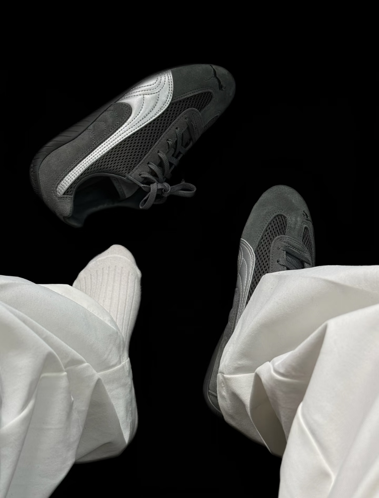 PUMA SPEEDCAT PREMIUM 賽車鞋 炭灰銀 煙灰 黑灰 男女鞋 403902-03 / 現貨