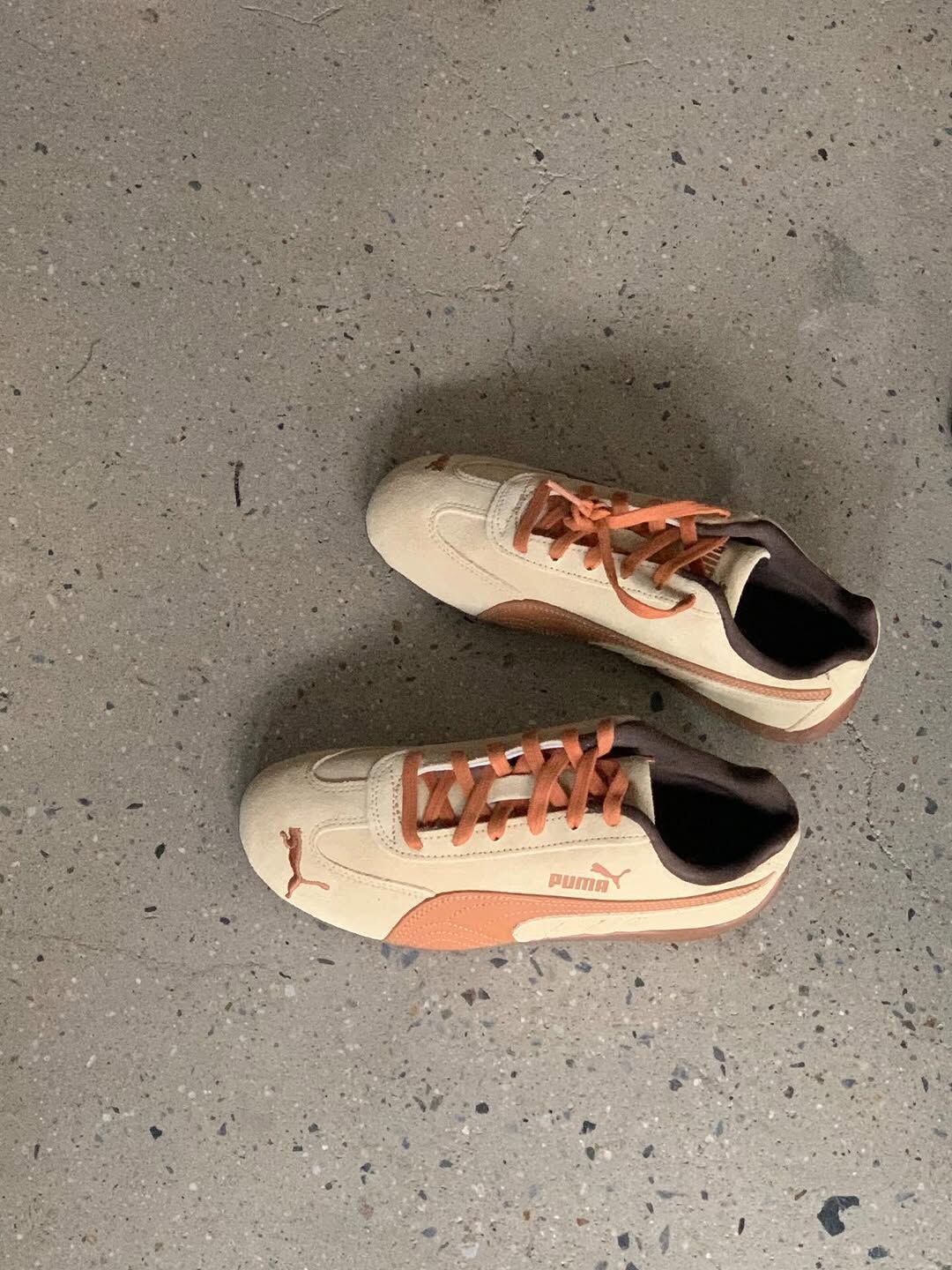 BILLY'S X PUMA SPEEDCAT 楓葉橘 橘奶 米色 奶茶色  復古 賽車鞋 男女鞋 408128-01 / 預購