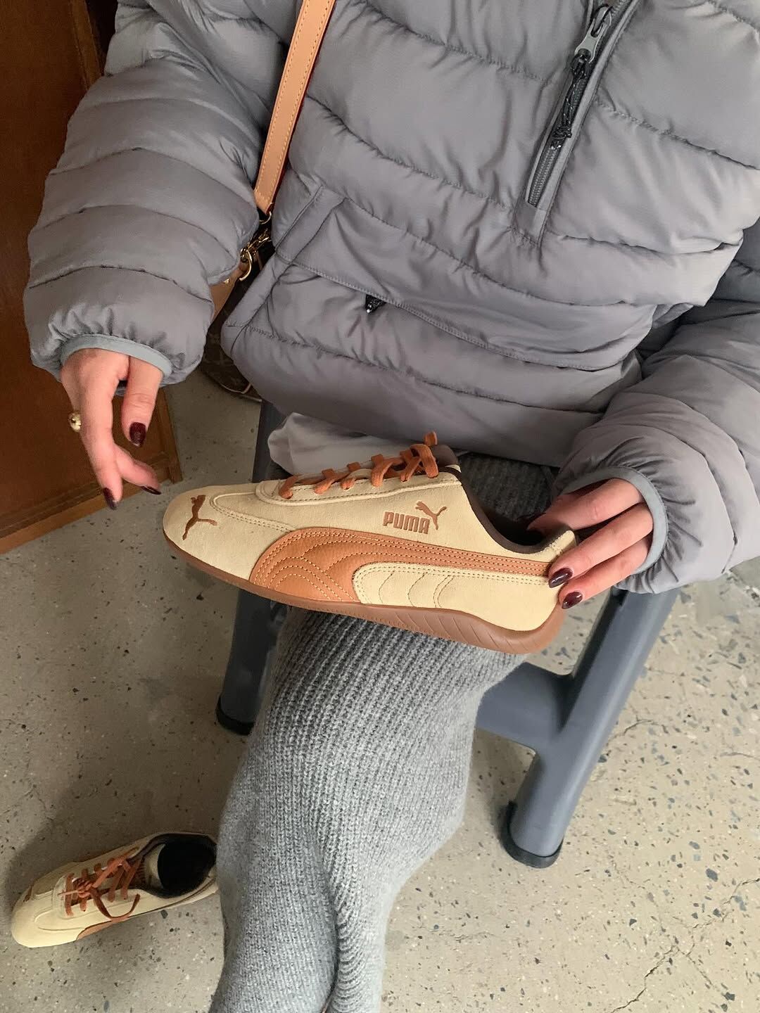 BILLY'S X PUMA SPEEDCAT 楓葉橘 橘奶 米色 奶茶色  復古 賽車鞋 男女鞋 408128-01 / 預購