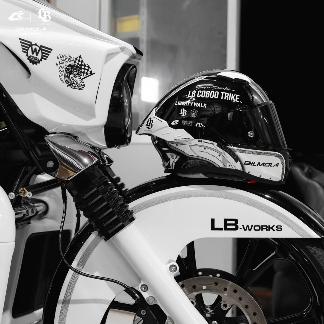 【預購30-45個工作天到貨】BILMOLA × LIBERTY WALK ｜黑白