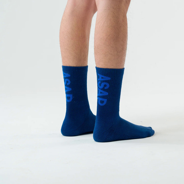 Hutch you Better Run Socks No2 SCK002-23-BLU 中筒襪 運動 休閒 藍