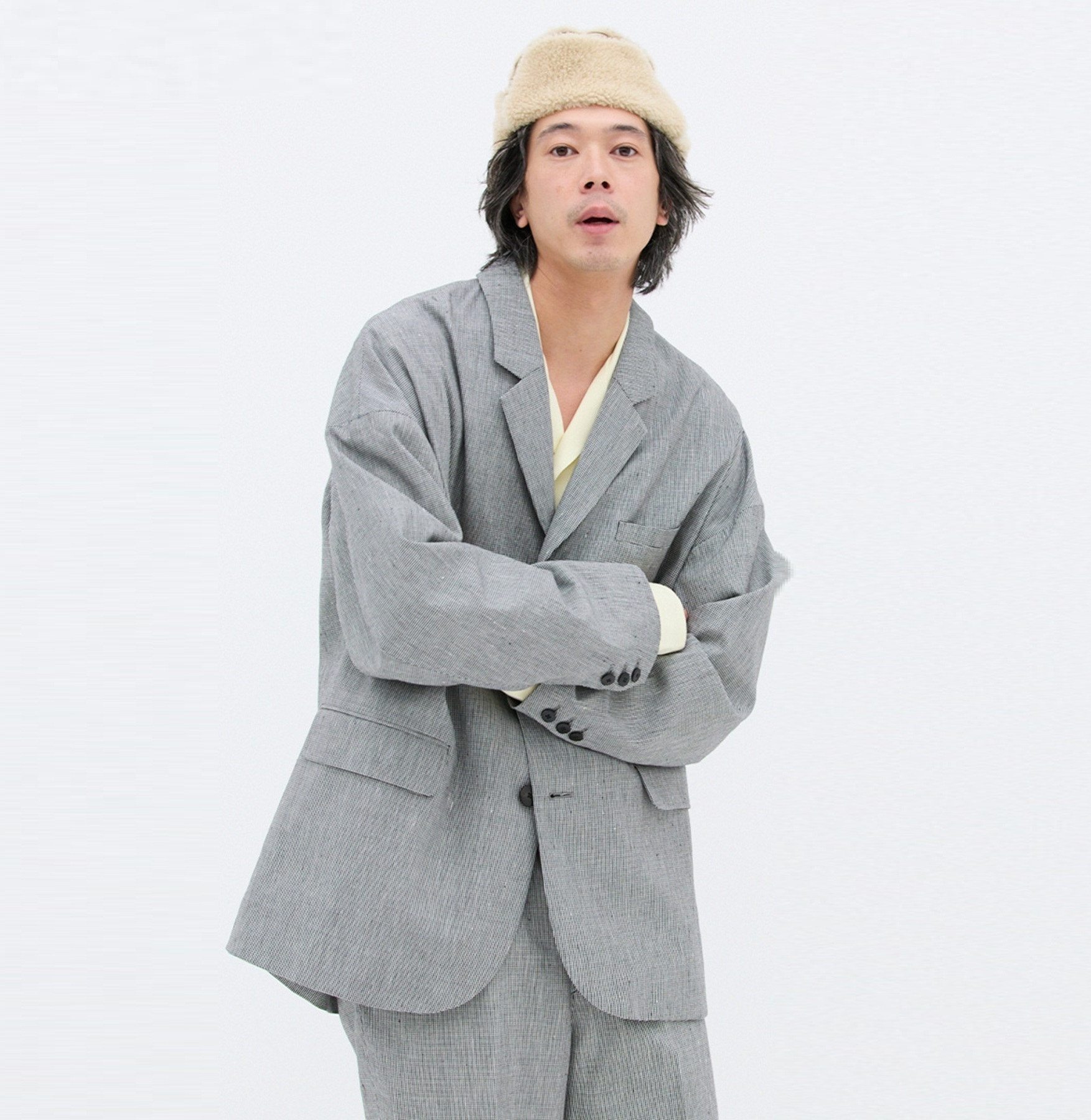 RE-STOCK: VISVIM HAMMONS JACKET SANTOME - BLACK CHECK PRE ORDER ITEM (預訂中)