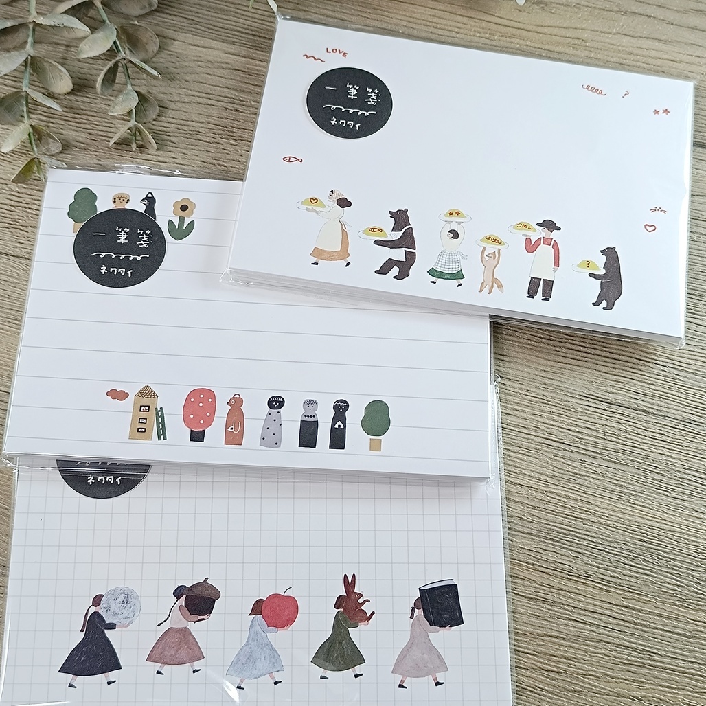 日本Necktie．一筆箋 共三款 <整本/3款綜合分裝>