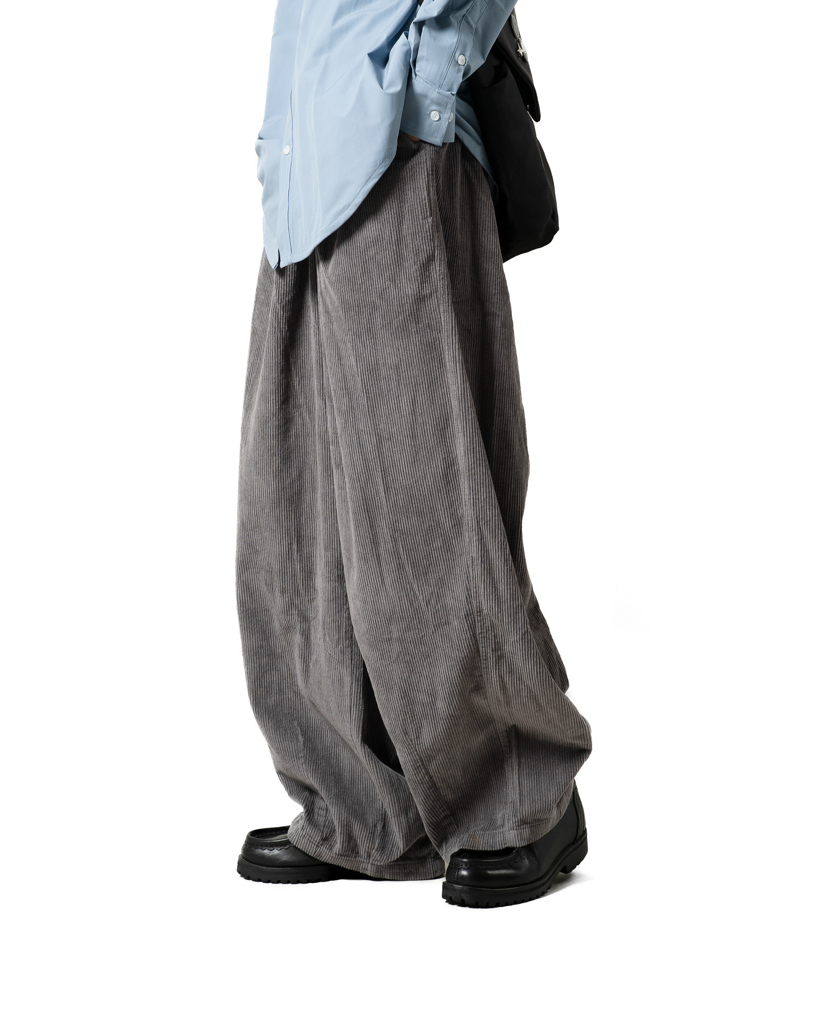 OurPick Corduroy Baggy Pants 燈芯絨落地寬褲 2色