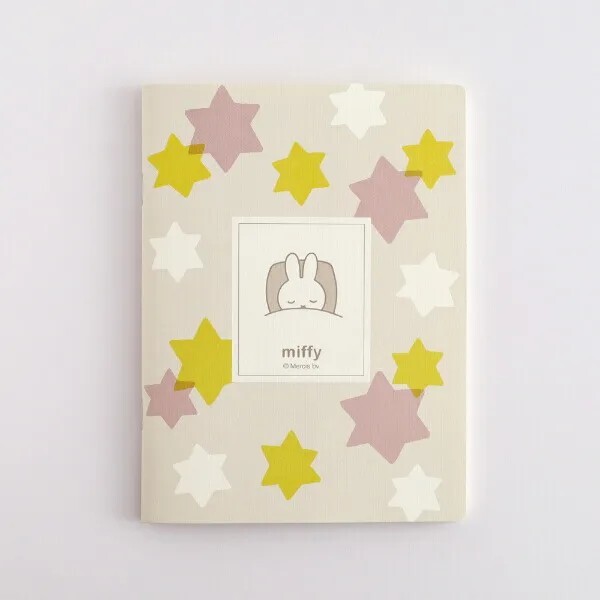 Miffy A5 Deformed Notebook (Fruits)