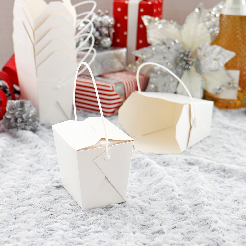 手提方形餐盒-ZS 白色 16oz 4號