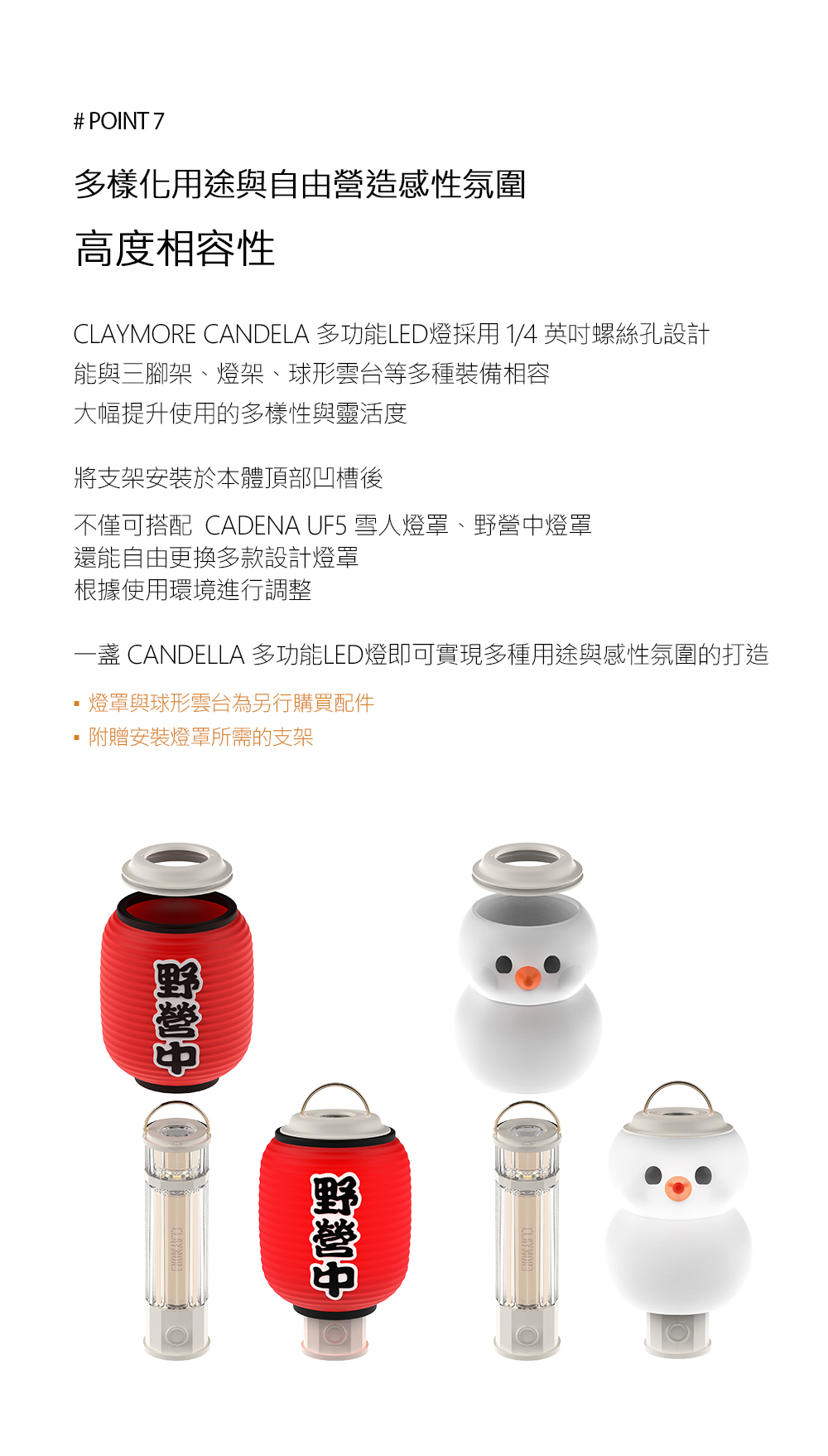 CANDELLA 多功能LED燈