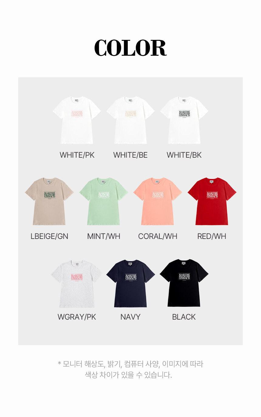 【直播】Marithe Francois Girbaud LL121603 CLASSIC LOGO 女裝短袖上衣 ( M25MTS204 )