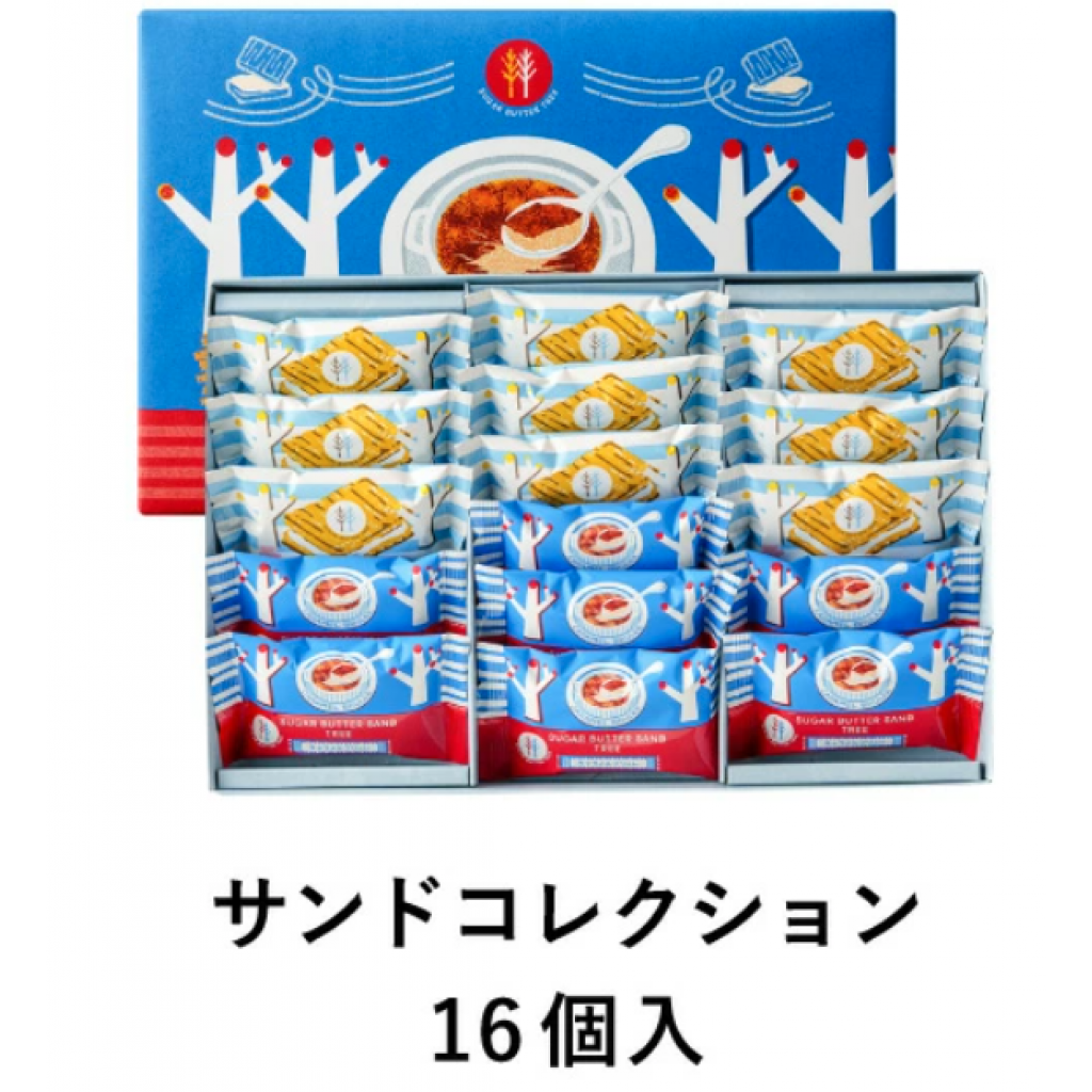 (預購商品)  日本東京站 Sugar Butter Tree砂糖奶油樹綜合 16入