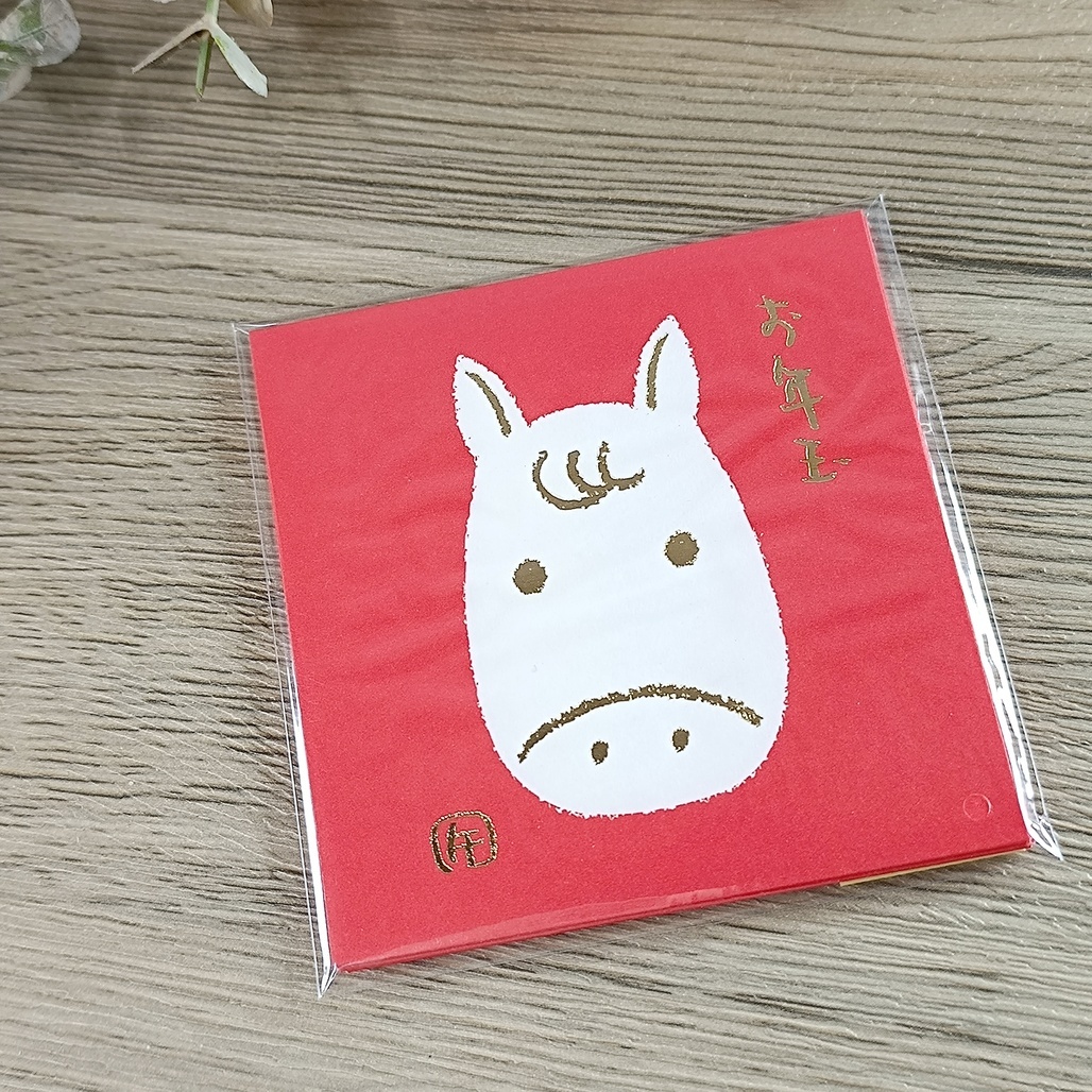 日本RYU-RYU．2026馬迷你年紅包袋 OPB-2601