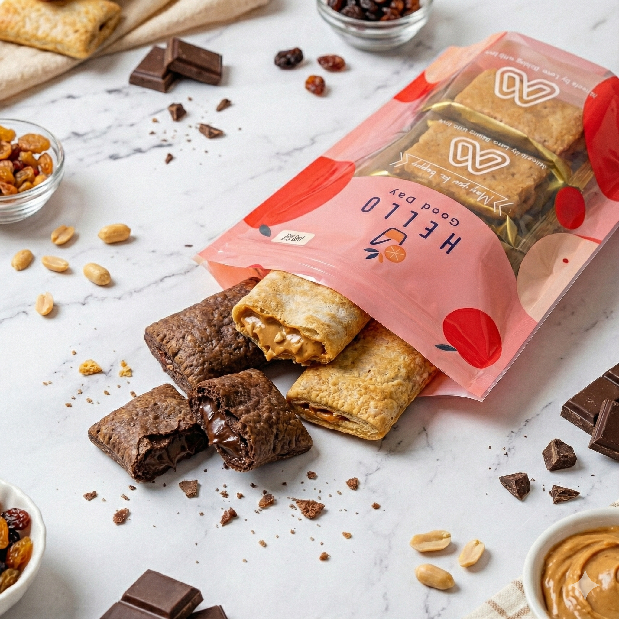 愛餡千層酥6入-輕巧裝｜使用天然奶油｜安心米製品《100%無麩質》｜宜蘭伴手禮｜送禮自用推薦