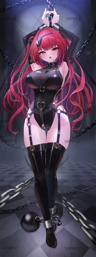 C107「同人代購」[Melonbooks代購」宝鐘マリン等身大タペストリー