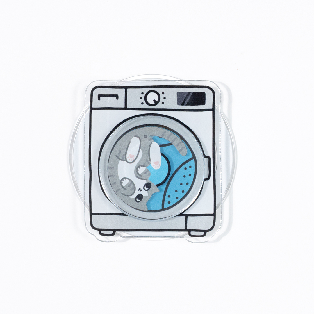 Sammyo store 磁吸手機支架 / 洗衣機鯖魚貓