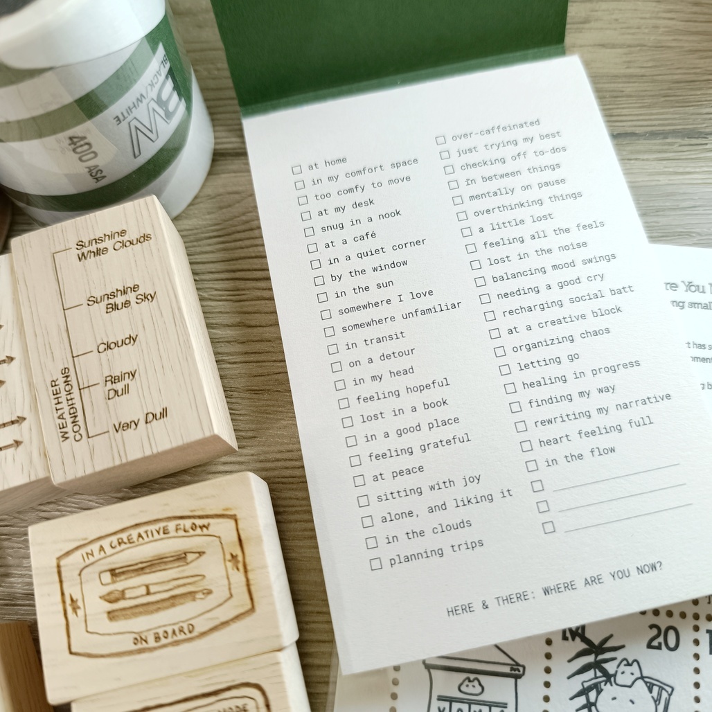 SOM x morning face．Daily Check-In 便簽本 <整本/分裝>