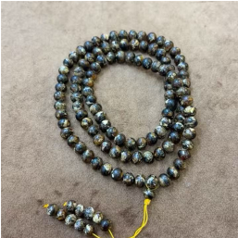 1217GZ28-琥珀GZ-撫順翳底乾白佛珠8mm（B28）