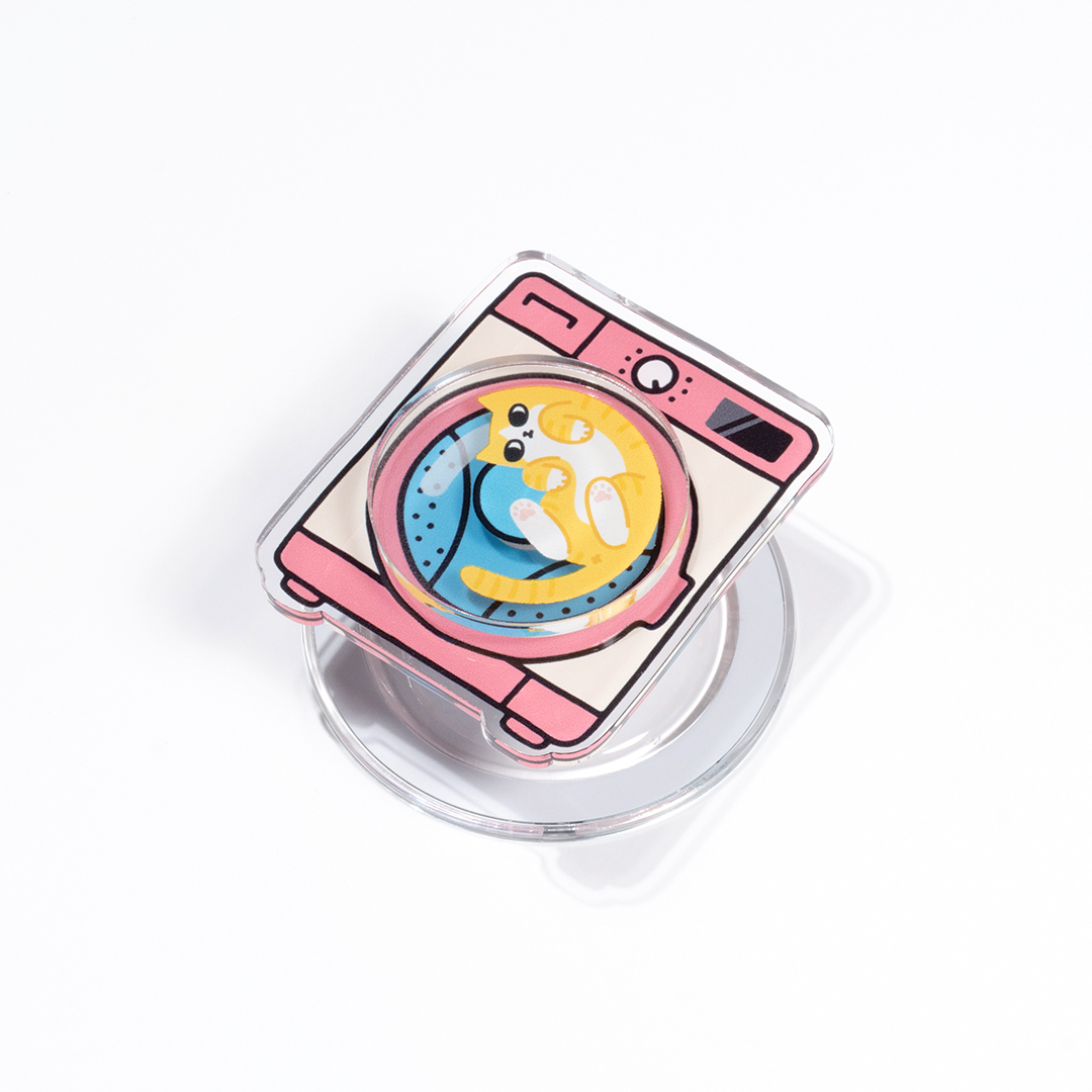 Sammyo store 磁吸手機支架 / 洗衣機起司貓