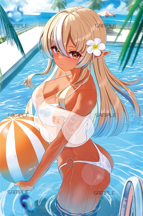 C107「同人代購」[Melonbooks代購」水着フレアタペストリー