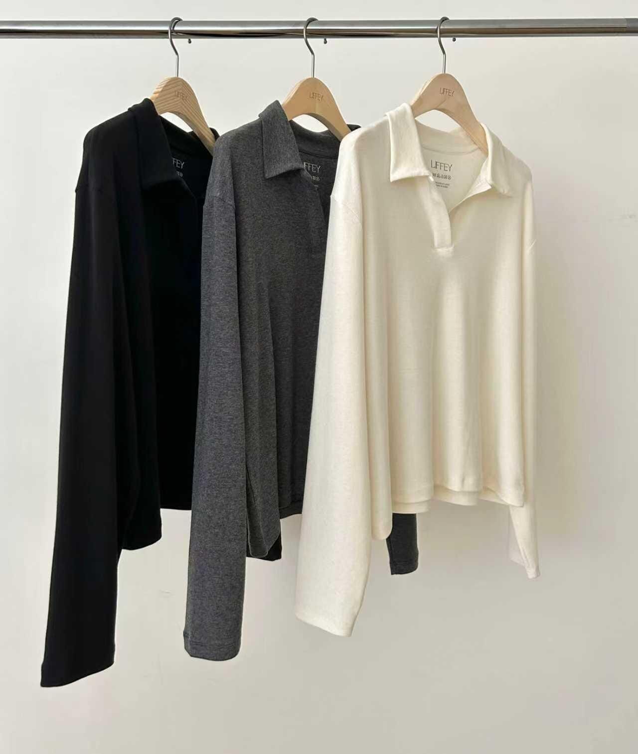 LY5303 柔軟反領上衣