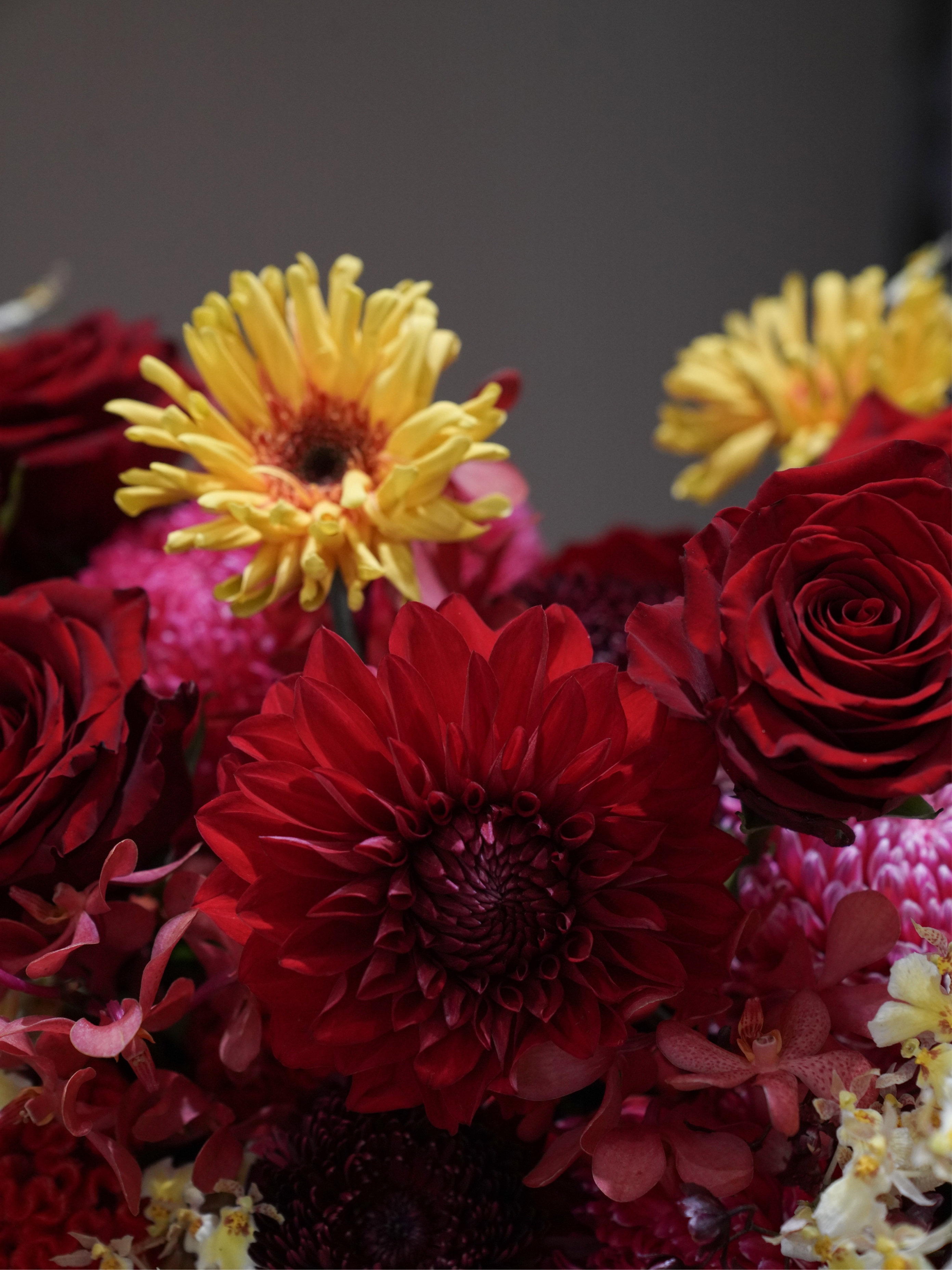 氣勢磅礴 講台花 司儀台花 / 全客製