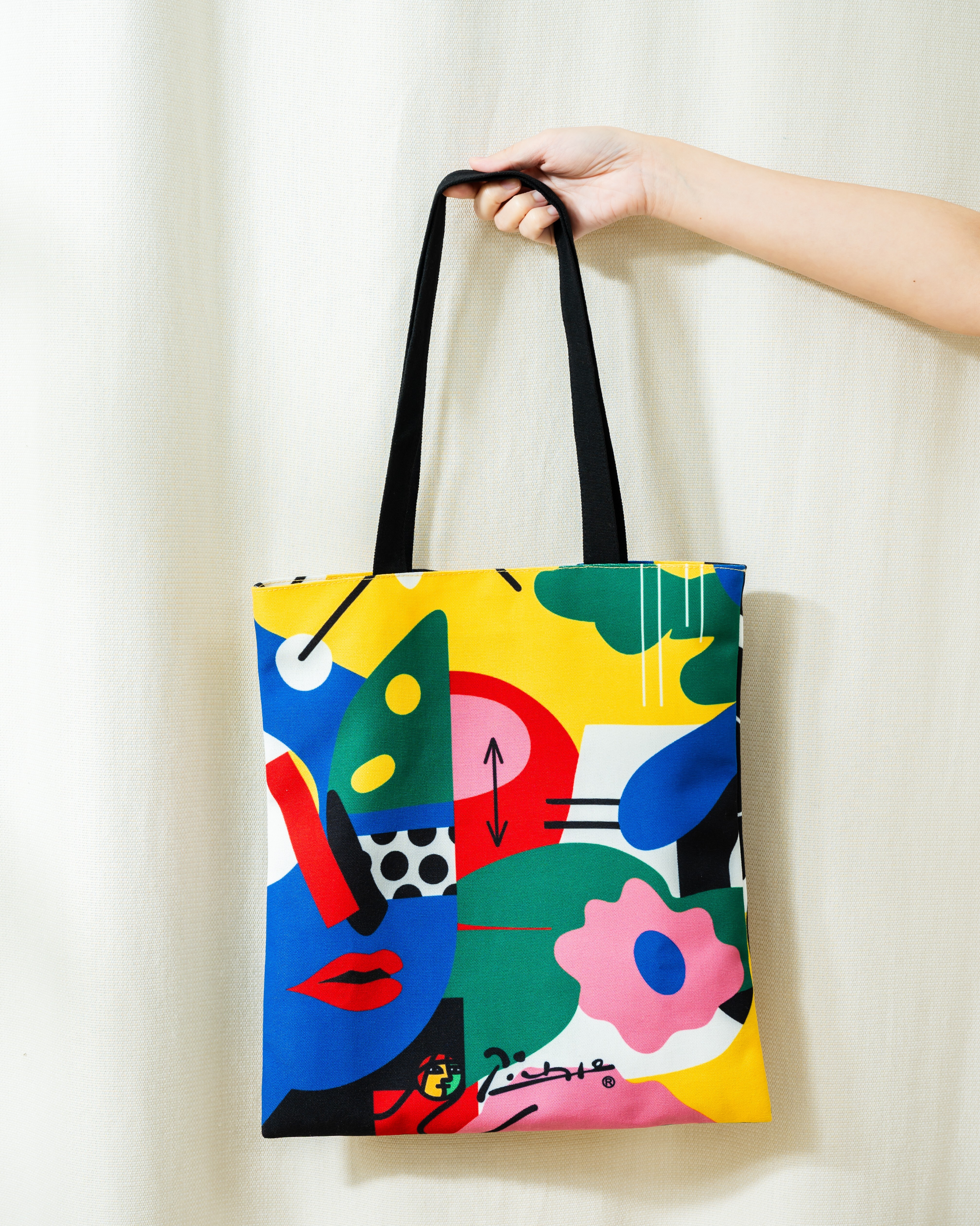 永恆畢卡索藝術經典背袋｜《她的藍色心事》