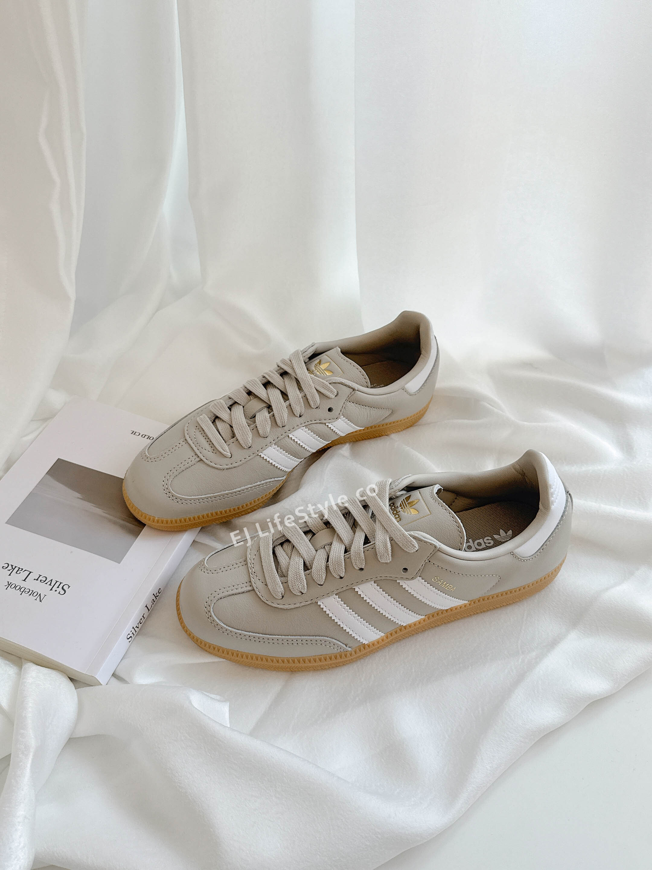 ADIDAS SAMBA OG 燕麥灰 米灰 淡奶茶 米白 焦糖底 男女鞋 JR0883 / 調貨