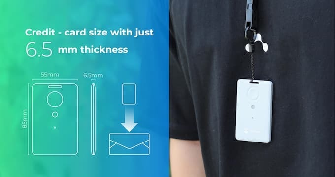 SenseCAP,T1000-A LoRaWAN 追蹤器,輕巧尺寸