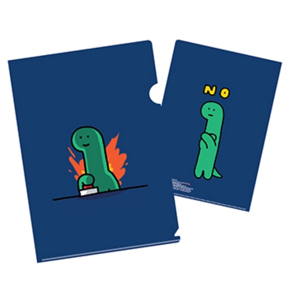 JOGUMAN 療癒系恐龍|A4文件夾 文件袋