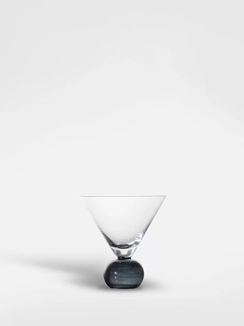 ByOn-Posh Spice 透明雞尾酒杯,直線與圓型的幾何圖型設計概念